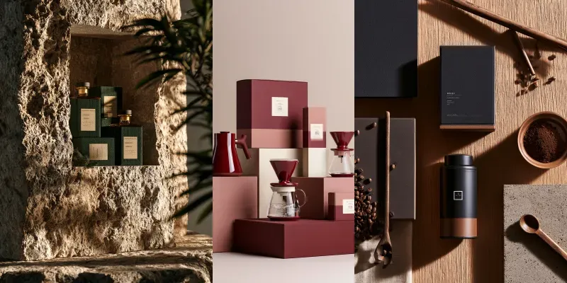 Premium Coffee Packagings generated by undefined