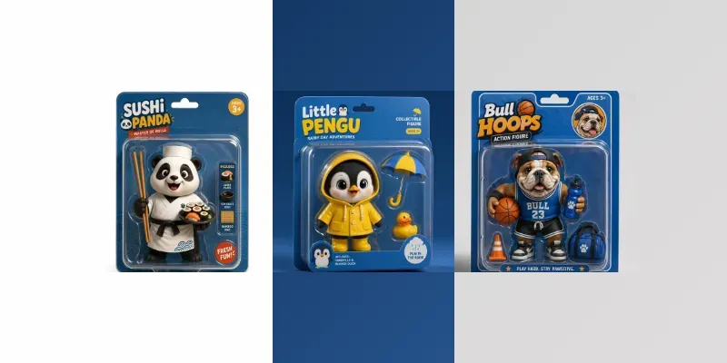 3D Character Action Toy Creators generated by undefined