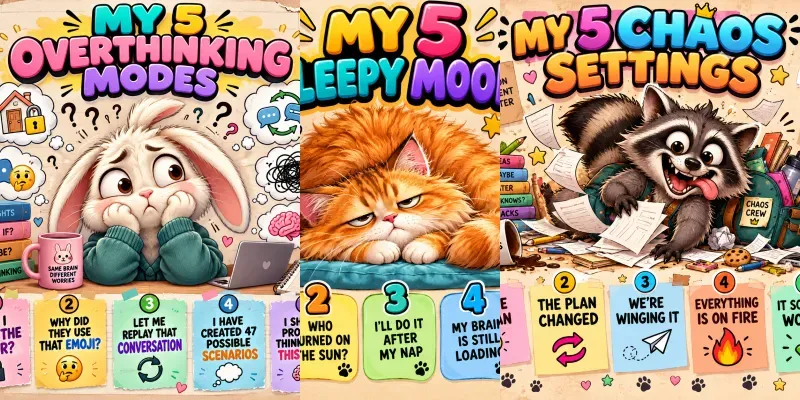 Funny Mood Poster Generator generated by undefined