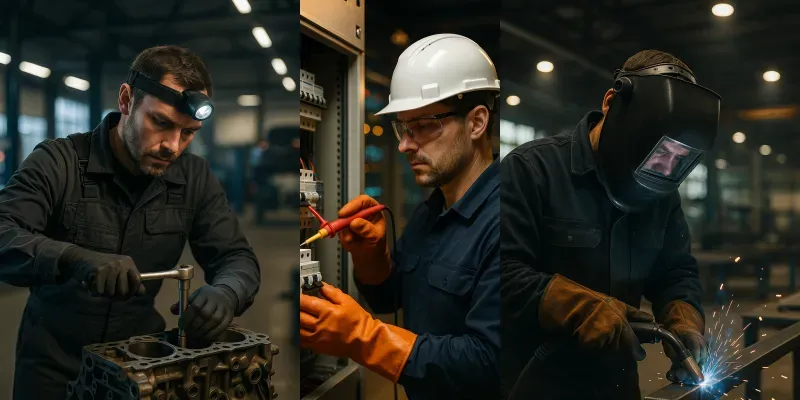 Professional Worker Photos generated by undefined