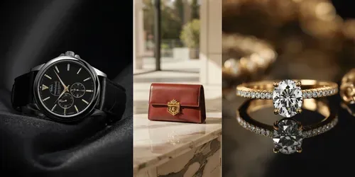 Luxury Product Ad Systems generated by leonardo