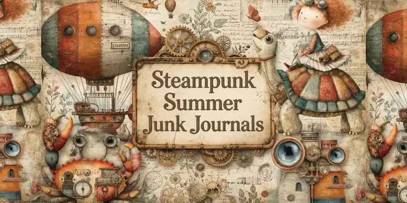 Steampunk Summer Junk Journals generated by undefined