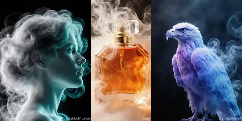 Real Smoke Sculptures generated by undefined