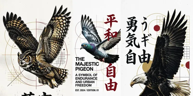 Editorial Wildlife Posters generated by undefined