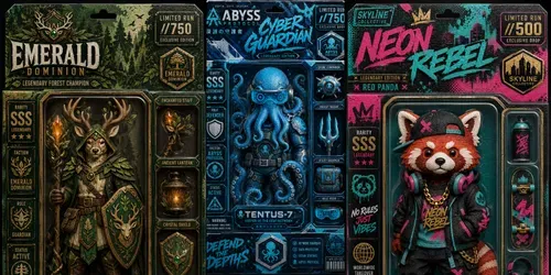 Collectible Mascot Packaging Generator generated by chatgpt-image