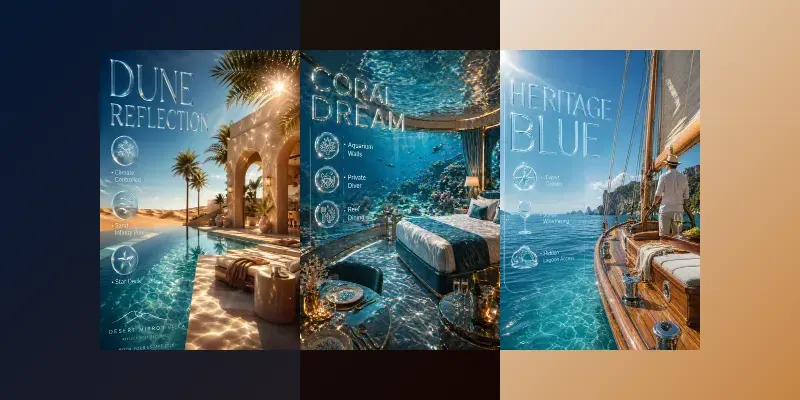 Summer Immersive Luxury Rental Ads generated by undefined