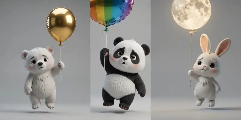 Flying Balloon Animal Rescues generated by undefined
