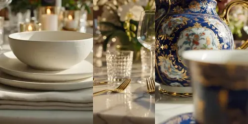 Luxury Crockery Cinematic Ads generated by veo