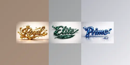 Luxury Liquid Chrome Typography generated by chatgpt-image