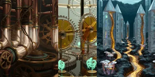 Micro Macro Cinematic Videos generated by grok-video