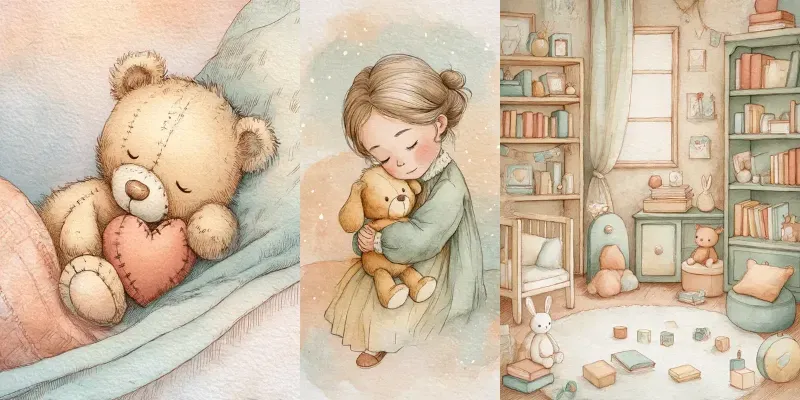 Cozy Storybook Nursery Junk Journals generated by undefined