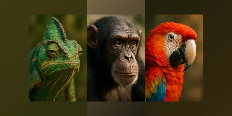 Ultra Closeup Animal Face Portraits generated by undefined