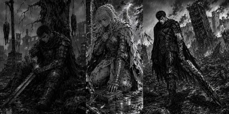 Berserk Inspired Dark Fantasies generated by undefined