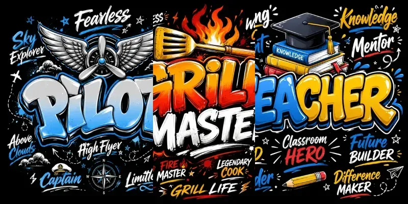 Bold Graffiti Tees generated by undefined