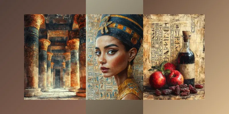 Ancient Egyptian Mystical Art generated by undefined