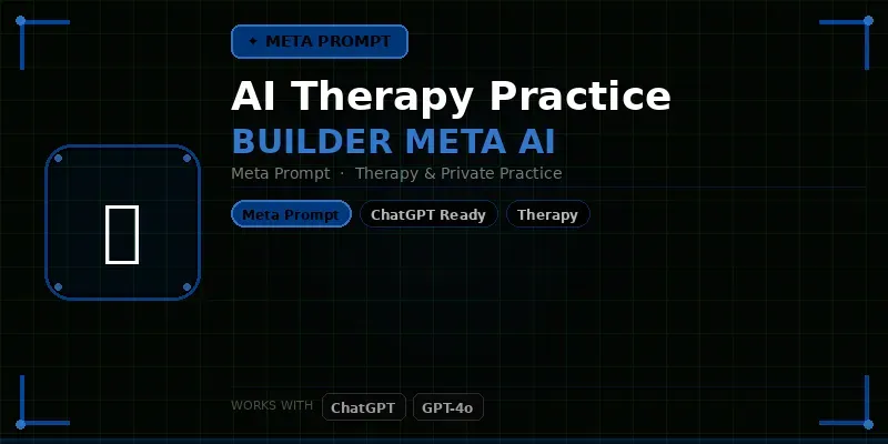 Therapy Practice Builder Meta Ai generated by undefined