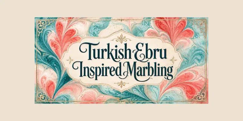 Turkish Ebru Inspired Patterns generated by undefined