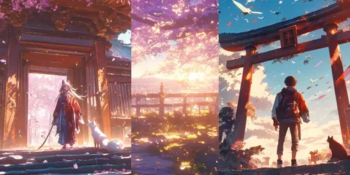 Kyoto Sakura Generator generated by midjourney