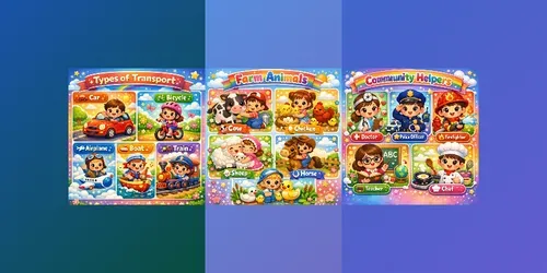 Whimsical Kids Learning Poster Generator generated by chatgpt-image