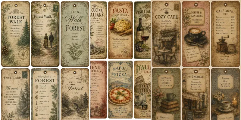 Timeless Vintage Tag Collections generated by undefined