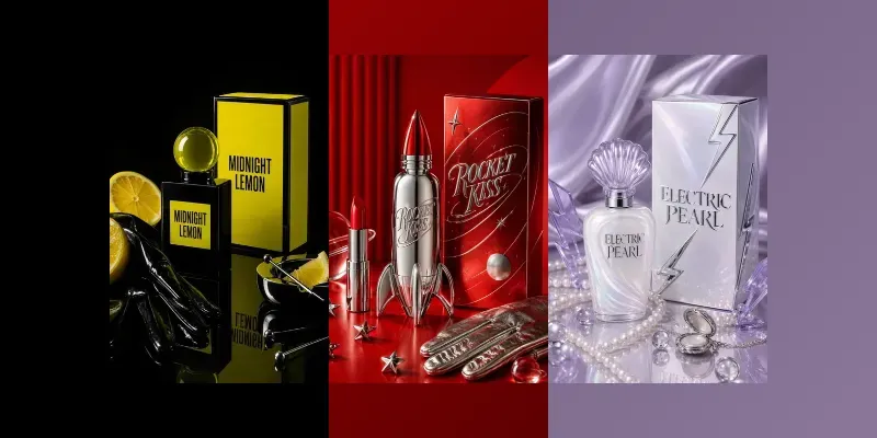 Fictional Fragrance Campaign Boards generated by undefined