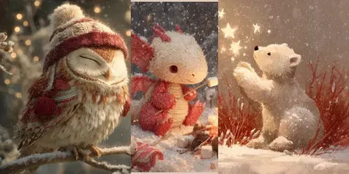 Cozy Fairytale Illustrations generated by midjourney
