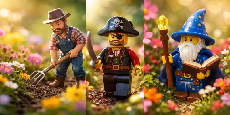Cinematic Miniature Toy Photography generated by undefined
