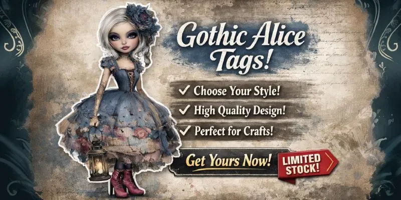 Alice In Gothic World Product Tags generated by undefined