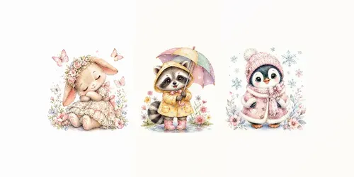 Kawaii Storybook Characters generated by chatgpt-image