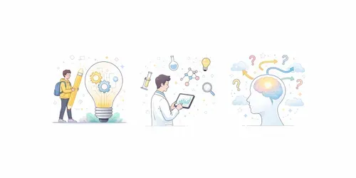 Creative Minimal Idea Vector Style generated by chatgpt-image