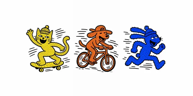 Hand Drawn Look Raw Indie Illustrations generated by undefined