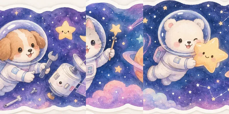 Space Animal Explorers generated by undefined