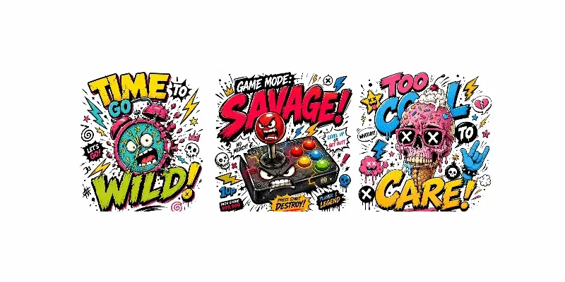Retro Comic Typography Mascot Generator generated by undefined