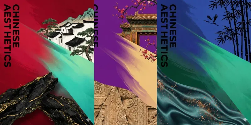 Modern Chinese Aesthetic Poster Creators generated by undefined