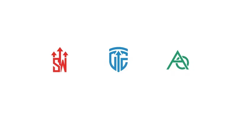 Geometric Lettermark Logos generated by undefined