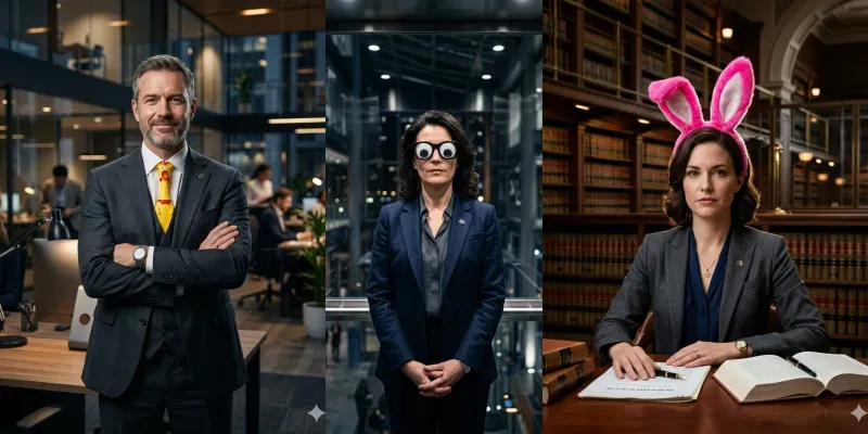 Professional Executive Prank Stock Art generated by undefined