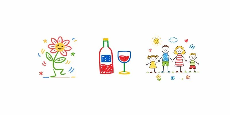 Naive Line Art Doodles generated by undefined