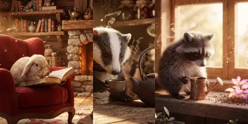 Slow Lives Of Ideal Evenings generated by veo