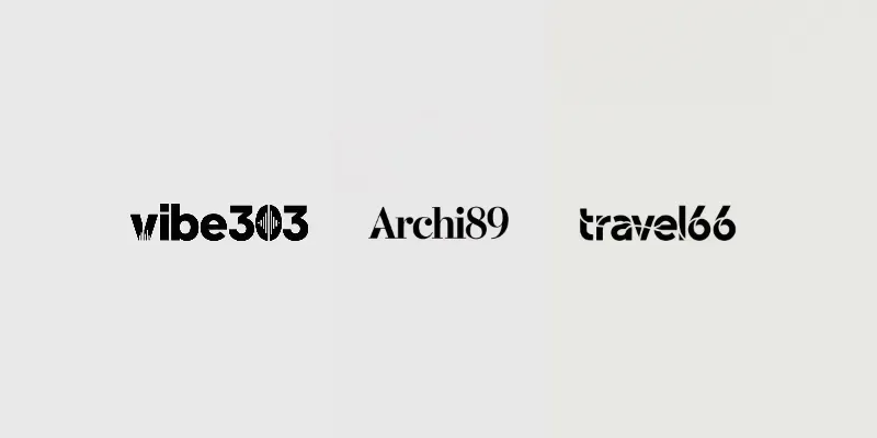 Elite Minimal Alphanumeric Logos generated by undefined