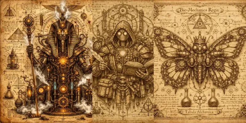 Occult Machine Blueprints generated by undefined