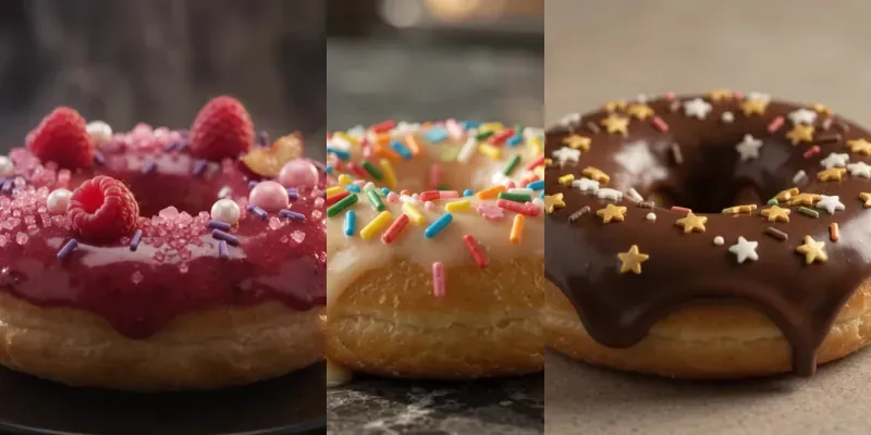 Sprinkle Galaxy Escapes Donuts generated by undefined