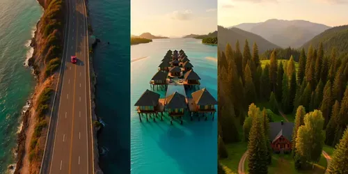 Viral Aerial Drone Video Generator generated by grok-video