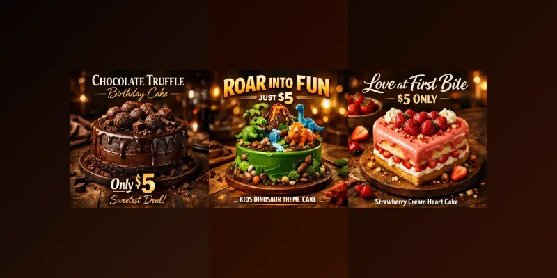 Birthday Cake Ads generated by undefined