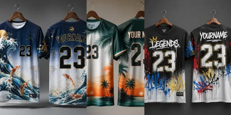 Custom Sports Tshirt Mockup Design Kits generated by undefined
