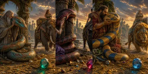 Treasure Beast Guardians generated by chatgpt-image
