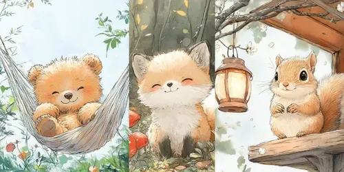 Childrens Book Illustrations generated by midjourney