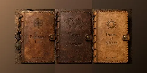 Antique Leather Travel Journal Covers Ai generated by chatgpt-image