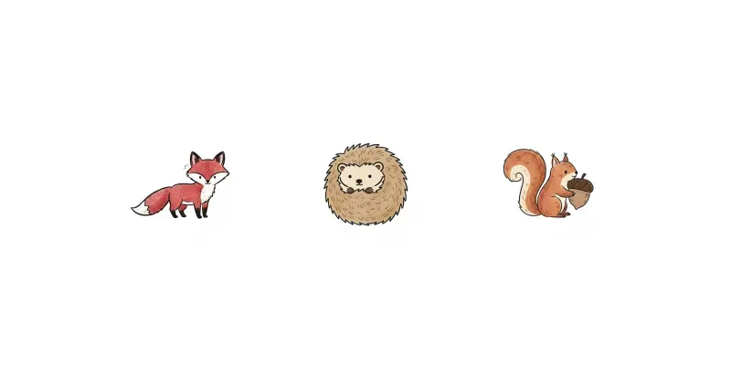 Handdrawn Animal Logo Packs generated by undefined