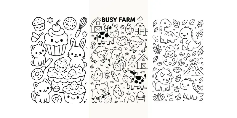 Coloring Book Generators Find And Color generated by undefined