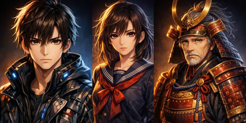 Ultradetailed Anime Character Generator generated by undefined